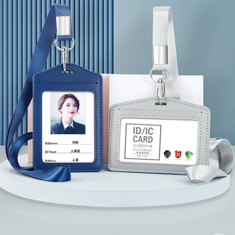 High Quality Genuine Leather ID Card Set Sleeve Holder Badge Case Clear Bank Credit Card Clip Badge Holder Accessories
High Quality Genuine Leather ID Card Set Sleeve Holder Badge Case Clear Bank Credit Card Clip Badge Holder Accessories
