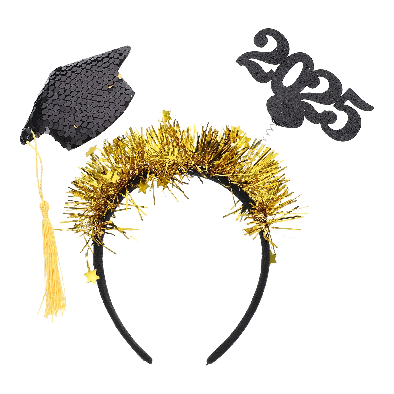 Graduation Party Headwear Plastic Decorations Hat Bands Grad Cap Tassel Spring Headband Adjustable Comfortable Versatile
Graduation Party Headwear Plastic Decorations Hat Bands Grad Cap Tassel Spring Headband Adjustable Comfortable Versatile