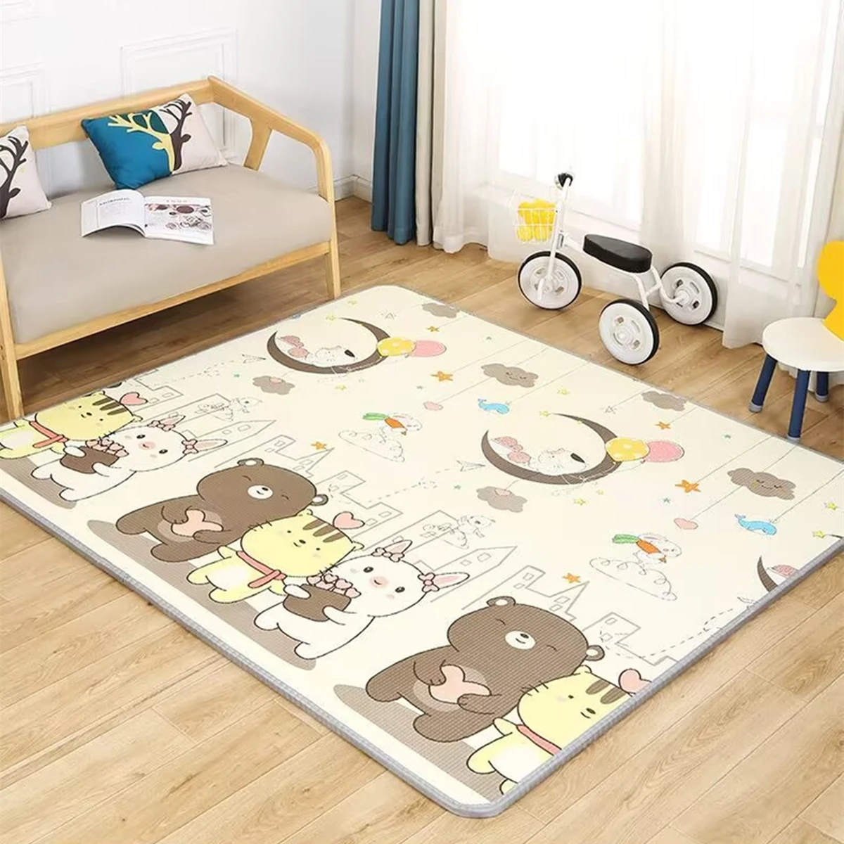 Baby Crawling Play Mats Non-toxic Large Size Environmentally Friendly Thick New Pattern Carpet Play Mat for Children's Rug Gifts
Baby Crawling Play Mats Non-toxic Large Size Environmentally Friendly Thick New Pattern Carpet Play Mat for Children's Rug Gifts