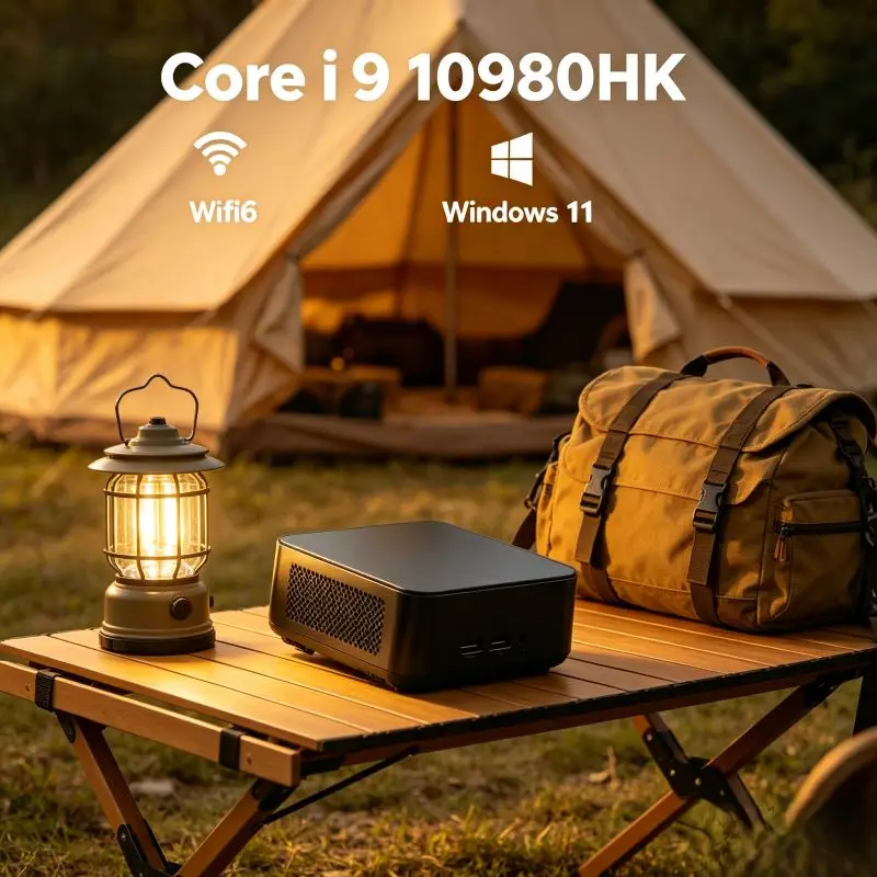 Portable Pocket Desktop Mini PC Built In Intel Core I9-10980HK,Win11 32GB RAM 1TB/2TB SSD WiFi6 BT5.2 Compatible With 4K HD Outp
Portable Pocket Desktop Mini PC Built In Intel Core I9-10980HK,Win11 32GB RAM 1TB/2TB SSD WiFi6 BT5.2 Compatible With 4K HD Outp