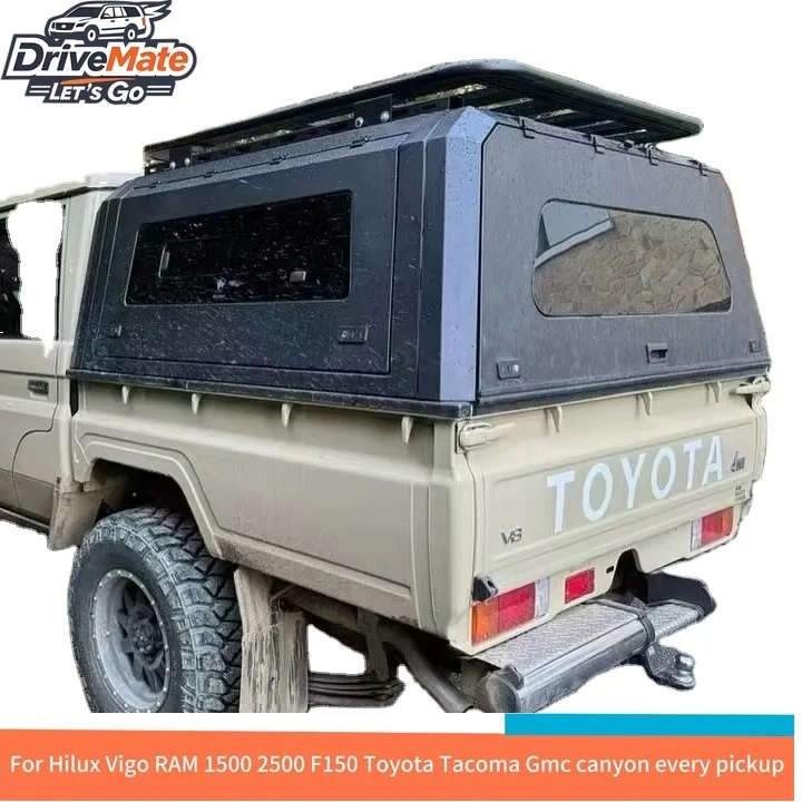 4x4 Pickup Aluminum Canopy Foldable Truck Hard Top Canopy for LC79 Double Cab Car Truck Topper Bed CanopyHilux Vigo RAM 1
4x4 Pickup Aluminum Canopy Foldable Truck Hard Top Canopy for LC79 Double Cab Car Truck Topper Bed CanopyHilux Vigo RAM 1