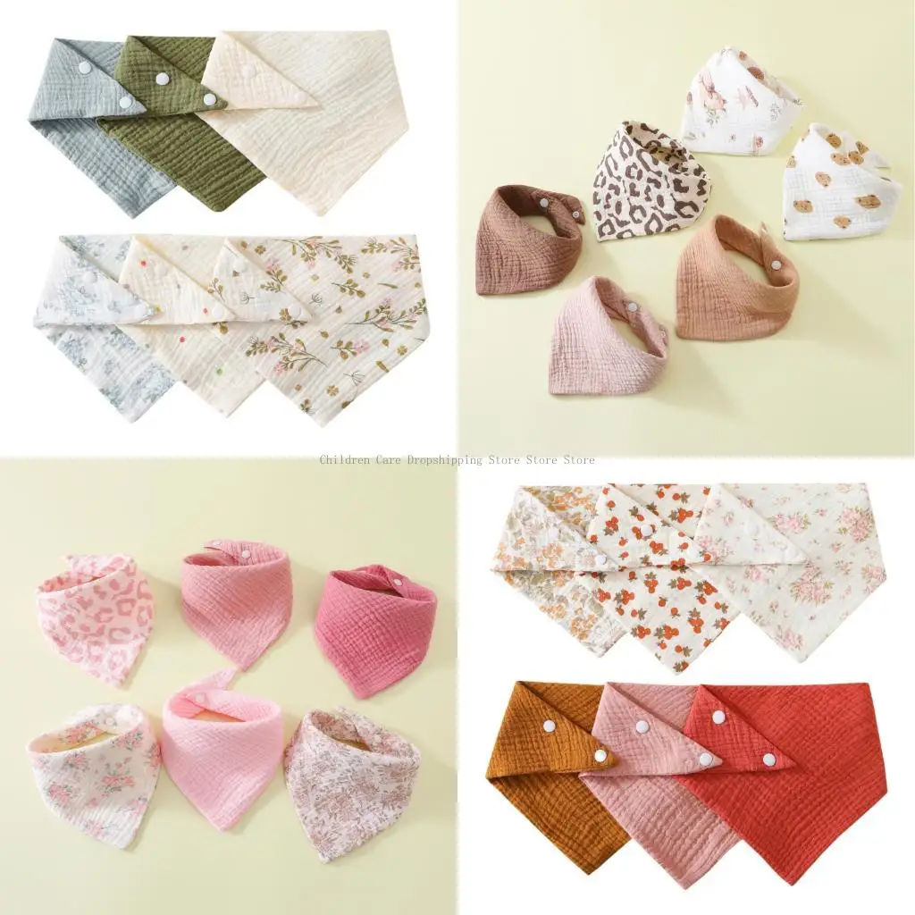 6pcs Newborn Drooling Apron Adjustable Breathable Cotton Bib Burp Cloths Nursing Bib Feeding Bib for Infant Toddlers
6pcs Newborn Drooling Apron Adjustable Breathable Cotton Bib Burp Cloths Nursing Bib Feeding Bib for Infant Toddlers