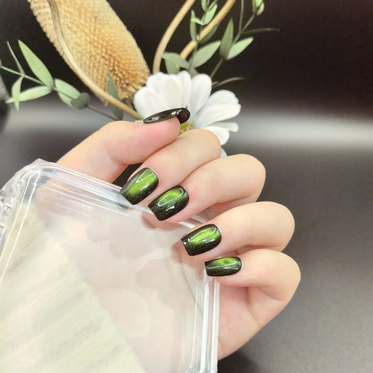 Press on Nails Short Style Nail Tip Artificial False Nails Cat Eye Handmade Nail Art
Press on Nails Short Style Nail Tip Artificial False Nails Cat Eye Handmade Nail Art