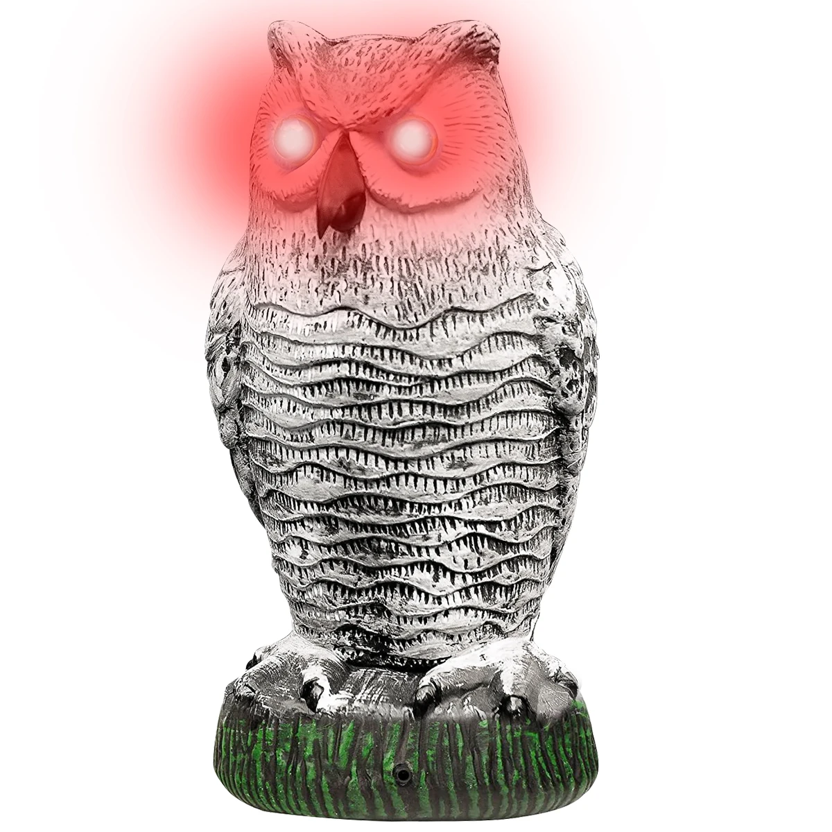 1/2pcs Owl Decoy Decoration Fake Owl Scare Bird Control Devices with Rotating Head and Light Outdoor Garden Yard Bird Repellent
1/2pcs Owl Decoy Decoration Fake Owl Scare Bird Control Devices with Rotating Head and Light Outdoor Garden Yard Bird Repellent