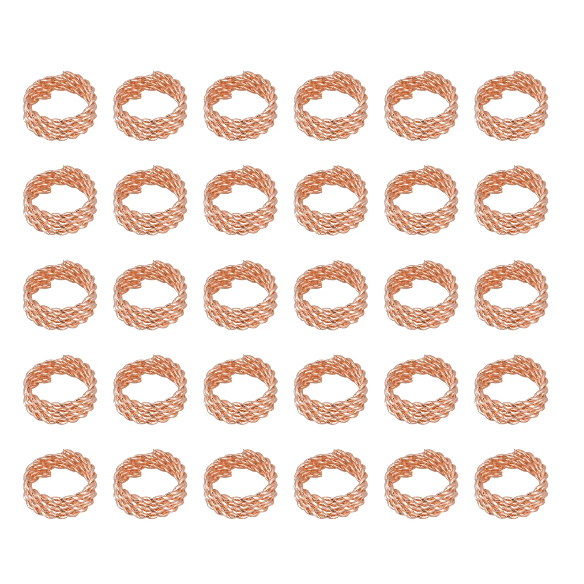 30pcs Hair Extension Rings Golden Dreadlocks Beads Braids Adjustable Safe High Quality Material Human Hair Tightness Control
30pcs Hair Extension Rings Golden Dreadlocks Beads Braids Adjustable Safe High Quality Material Human Hair Tightness Control