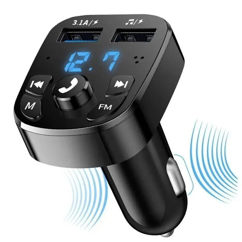 Wireless Car Bluetooth FM Transmitter MP3 Audio USB Charger Adapter Hands Free Kit
Wireless Car Bluetooth FM Transmitter MP3 Audio USB Charger Adapter Hands Free Kit