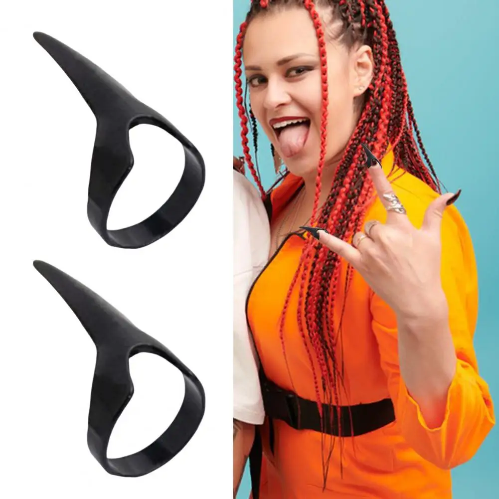 Birthday Celebration Accessories Fingertip Claw Ring Punk Rock Finger Claws Rings Set for Cat Wolf Cosplay Halloween Costume
Birthday Celebration Accessories Fingertip Claw Ring Punk Rock Finger Claws Rings Set for Cat Wolf Cosplay Halloween Costume