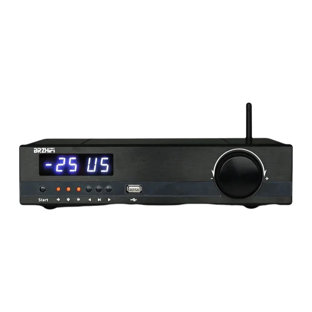 BRZHIFI TPA3255 Dual-core HIFI X20 Digital Amplifier 600W High-power USB Player BT Audio Sound Amplifier
BRZHIFI TPA3255 Dual-core HIFI X20 Digital Amplifier 600W High-power USB Player BT Audio Sound Amplifier