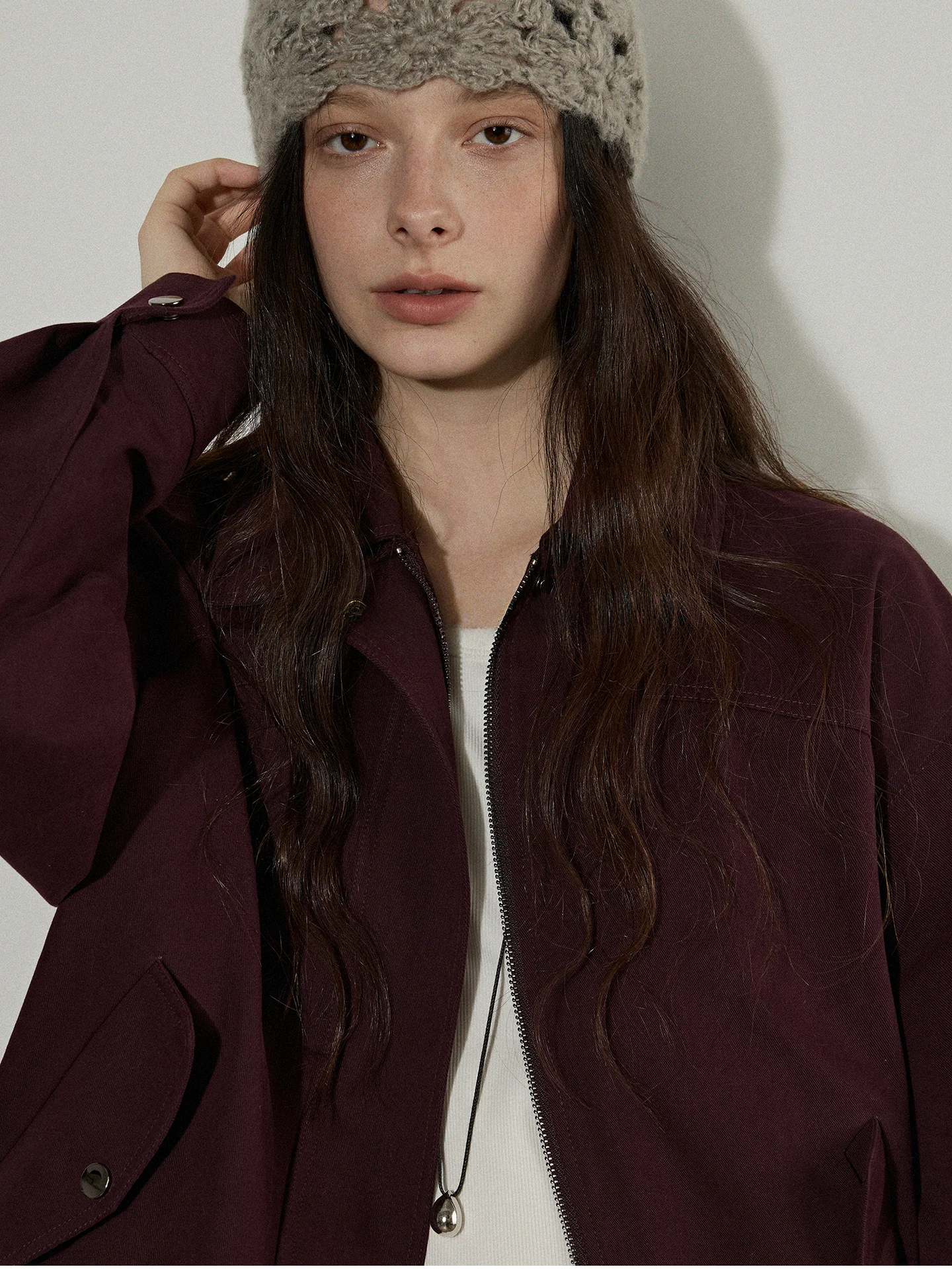 Lofi Choose Retro Collar Workwear Jacket Short Women's Spring New Loose Top Cotton 100% Commute Style Zipper Closure
Lofi Choose Retro Collar Workwear Jacket Short Women's Spring New Loose Top Cotton 100% Commute Style Zipper Closure