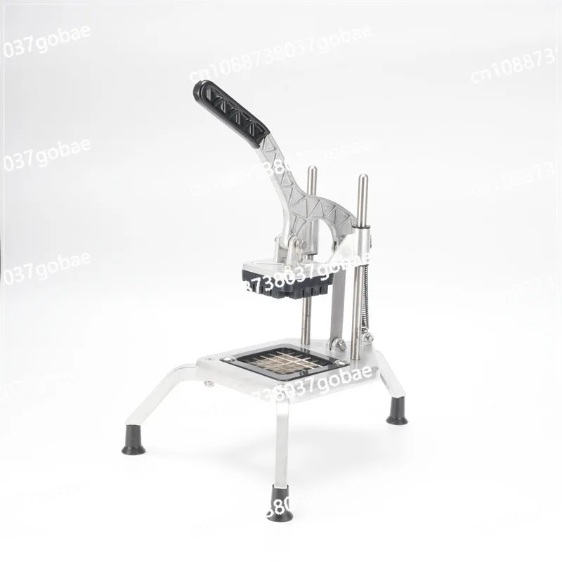 Трансграничная ручная машина для резки картофеля фри. Станок для резки рычага.
Трансграничная ручная машина для резки картофеля фри. Станок для резки рычага.