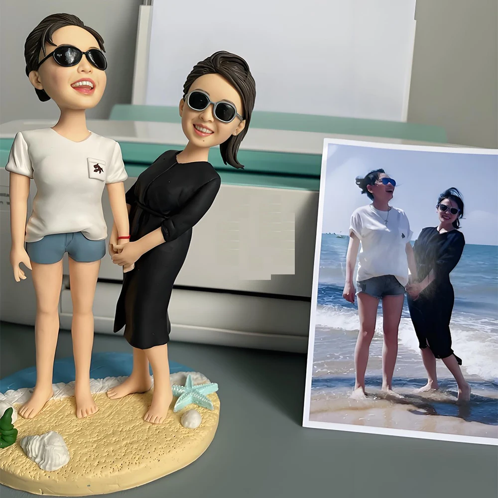 Two Girls Custom Bobbleheads Figurine Customized Doll,Bobble Head Figures Handmade Personalized Sculpture Gift for Women
Two Girls Custom Bobbleheads Figurine Customized Doll,Bobble Head Figures Handmade Personalized Sculpture Gift for Women