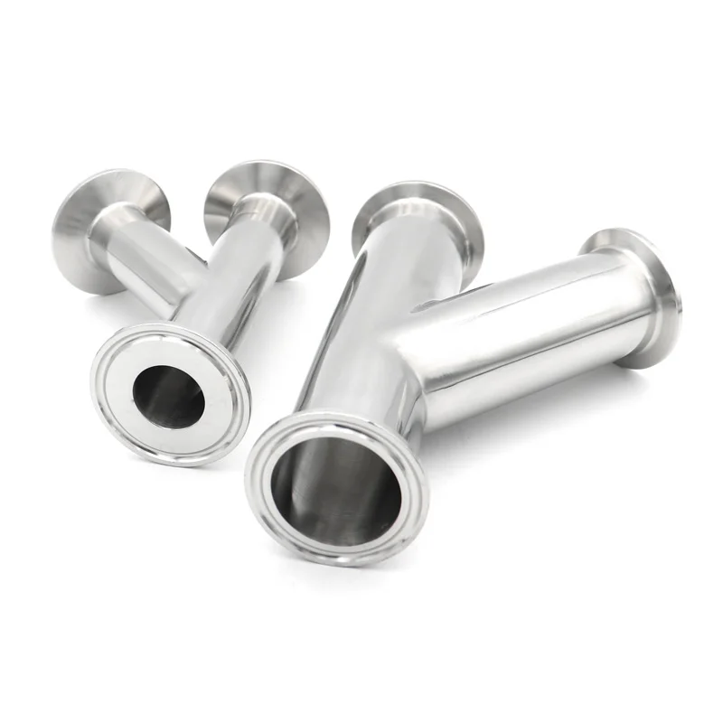 Tri Clamp 1.5" 2" SS304 Stainless Steel Inclined Y-Shaped 3-Way Pipe OD 19 25 32 38 51mm Pipe Fitting Homebrew Beer
Tri Clamp 1.5" 2" SS304 Stainless Steel Inclined Y-Shaped 3-Way Pipe OD 19 25 32 38 51mm Pipe Fitting Homebrew Beer