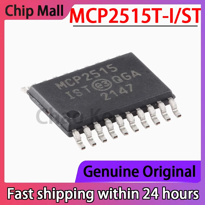 1 шт. оригинальный патч MCP2515T-I/ST TSSOP-20 1 Мбит/с чип контроллера CAN 
1 шт. оригинальный патч MCP2515T-I/ST TSSOP-20 1 Мбит/с чип контроллера CAN