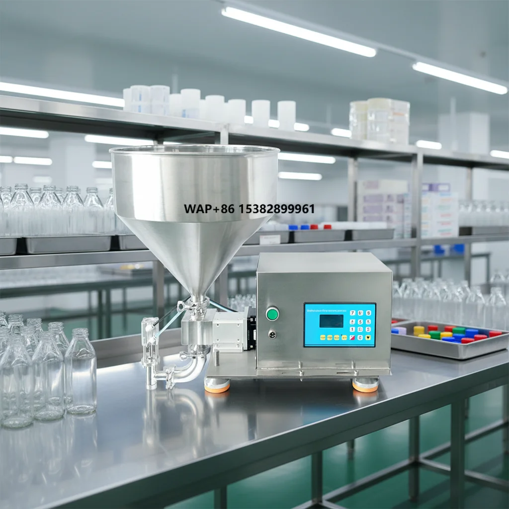 Semi-Automatic Gear Pump Filling Machine | Multi-Functional for Paste Liquid Cream Oil
Semi-Automatic Gear Pump Filling Machine | Multi-Functional for Paste Liquid Cream Oil