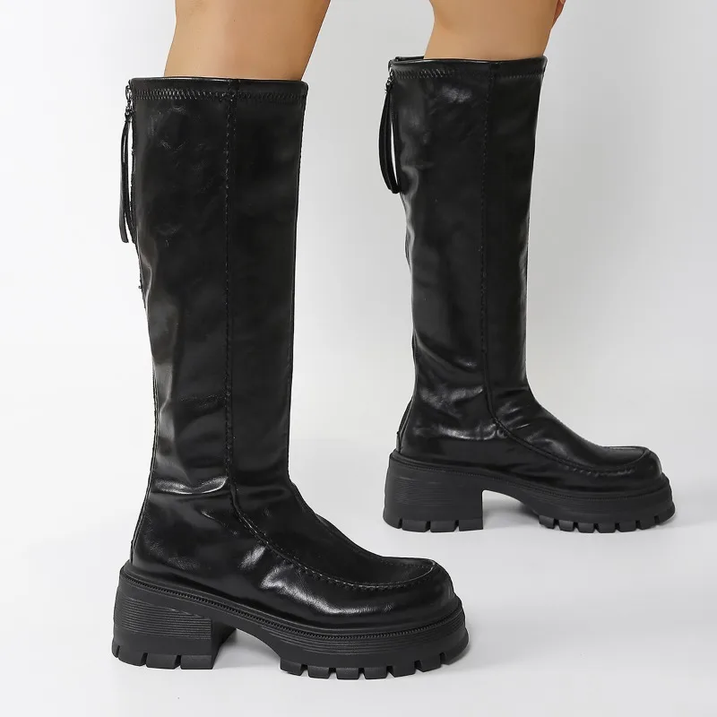 Black Boots 2025 New Autumn and Winter Season Boots for Children Korean Version Slimming and Height Increasing Thick Soled Boots
Black Boots 2025 New Autumn and Winter Season Boots for Children Korean Version Slimming and Height Increasing Thick Soled Boots