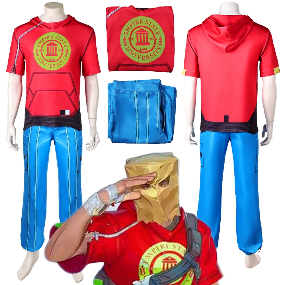 Arachnid Man Cosplay Costume Game Rival Disguise Roleplay Ouutfits Tops Pants Set Men Adult Male Halloween Carnival Party Suits
Arachnid Man Cosplay Costume Game Rival Disguise Roleplay Ouutfits Tops Pants Set Men Adult Male Halloween Carnival Party Suits