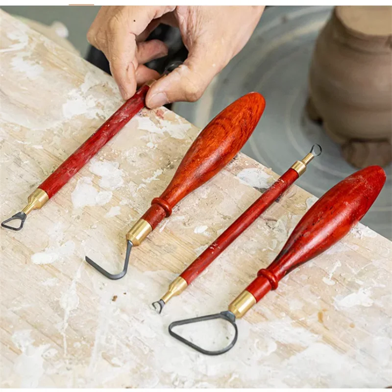 pottery Tools Tungsten Steel Cutter Head Clay Scraper Trimming Tools Texture Ring Knife Mahogany high quality engraving tool
pottery Tools Tungsten Steel Cutter Head Clay Scraper Trimming Tools Texture Ring Knife Mahogany high quality engraving tool