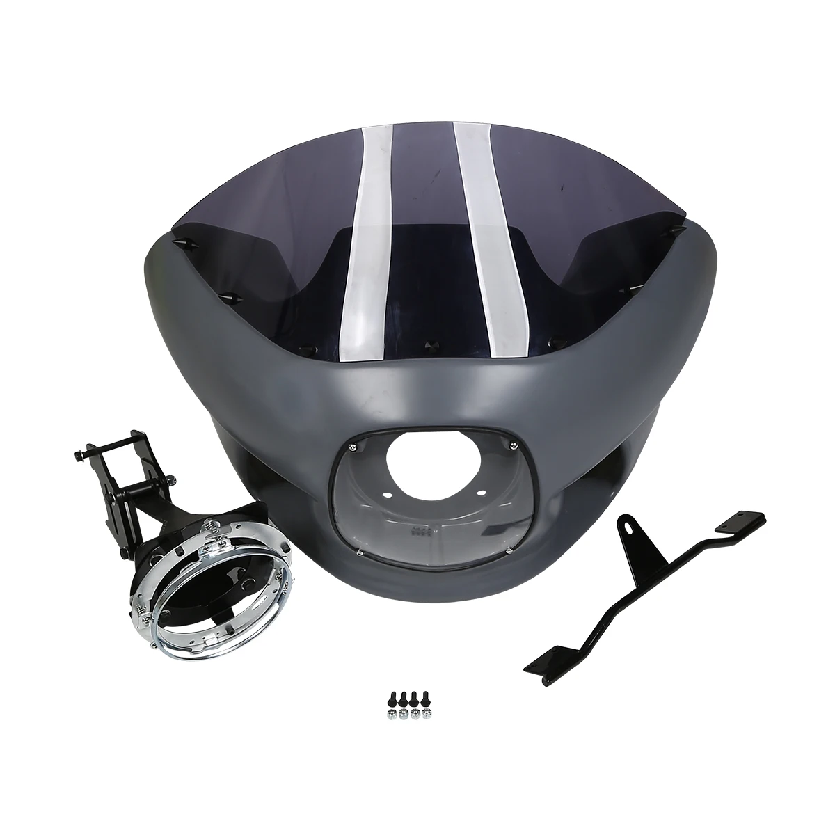 XINMATUO XF2906E07 7-дюймовый верхний обтекатель, комплект крепления фар на лобовом стекле для Harley Dyna Low Rider
XINMATUO XF2906E07 7-дюймовый верхний обтекатель, комплект крепления фар на лобовом стекле для Harley Dyna Low Rider