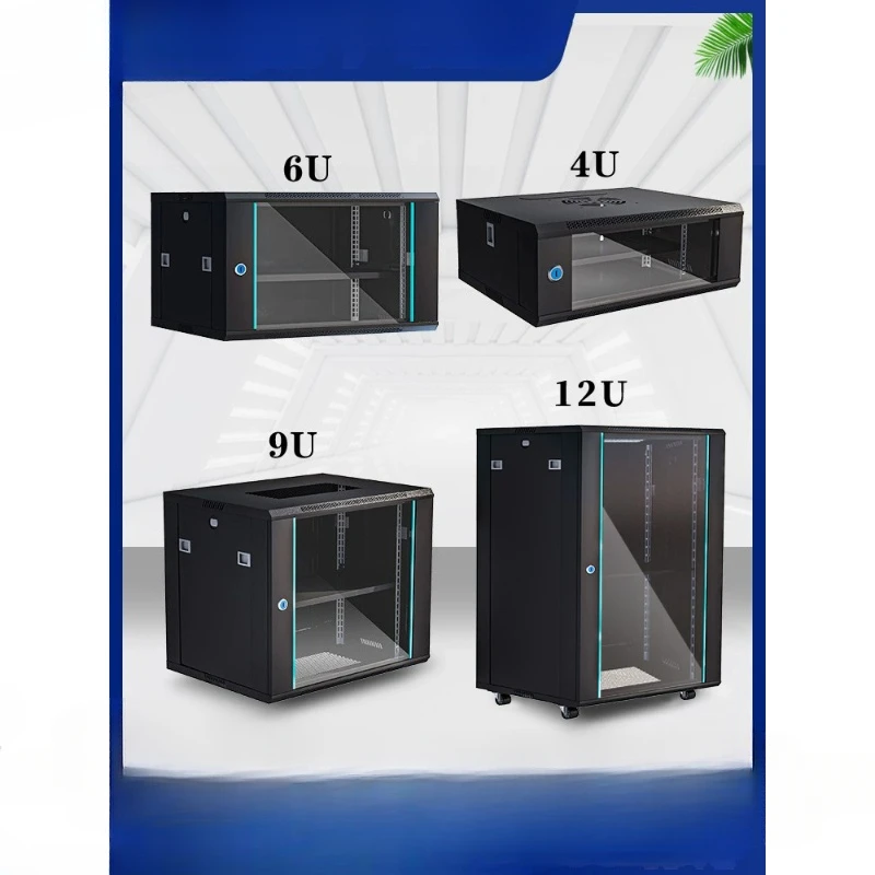 6u9u weak current box network cabinet, small 4u household wall mounted monitoring equipment wiring and control 12u switch
6u9u weak current box network cabinet, small 4u household wall mounted monitoring equipment wiring and control 12u switch