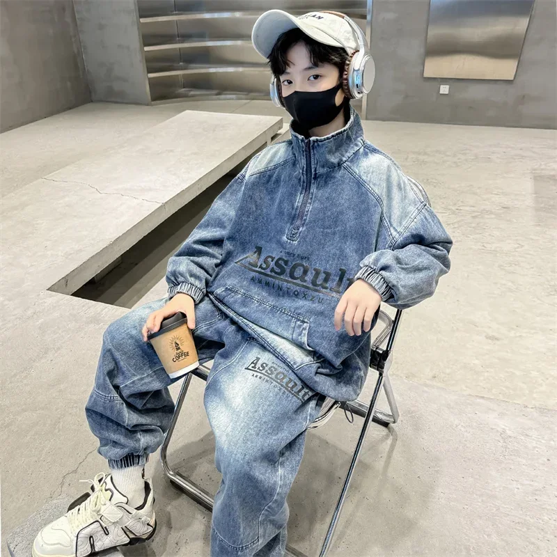 Boys Sweatshirts +Pants Kids Suits Cotton 2PCS/Set 2025 Elegant Spring Autumn Cotton Sportswear Suit Tracksuits Outfits Children
Boys Sweatshirts +Pants Kids Suits Cotton 2PCS/Set 2025 Elegant Spring Autumn Cotton Sportswear Suit Tracksuits Outfits Children