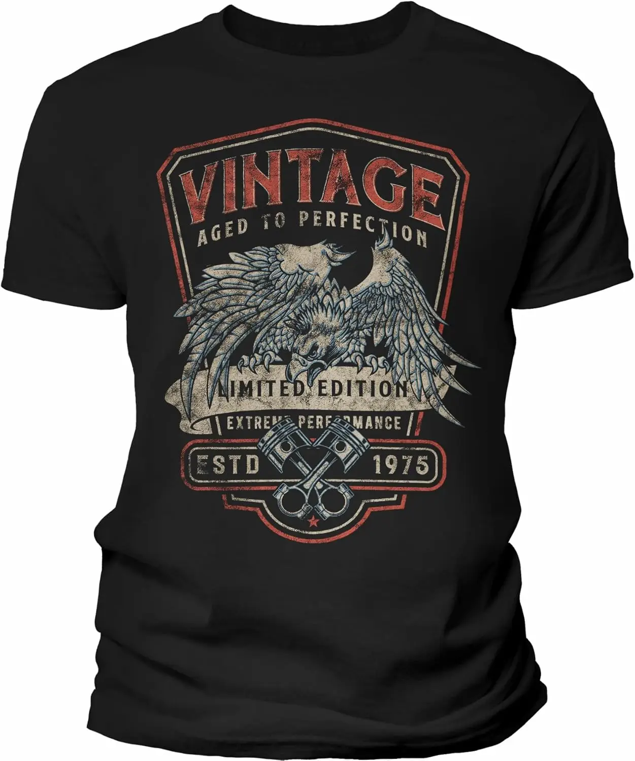 50th Birthday Gift for Men - Vintage 1975 Limited Edition Biker Motorcycle T-Shirt - F/50th Birthday Shirt
50th Birthday Gift for Men - Vintage 1975 Limited Edition Biker Motorcycle T-Shirt - F/50th Birthday Shirt