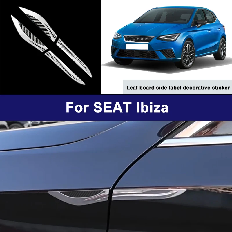 Suitable For SEAT Ibiza car side blade stickers, car body external scratch protection decorative strip accessories
Suitable For SEAT Ibiza car side blade stickers, car body external scratch protection decorative strip accessories