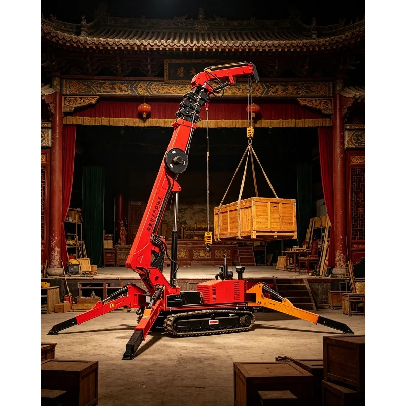 All Terrain Spider Crane 3T 5T Crawler Tracked Mobile Lifting Platform Wide Base Basket Optional Construction Spain Market OEM
All Terrain Spider Crane 3T 5T Crawler Tracked Mobile Lifting Platform Wide Base Basket Optional Construction Spain Market OEM