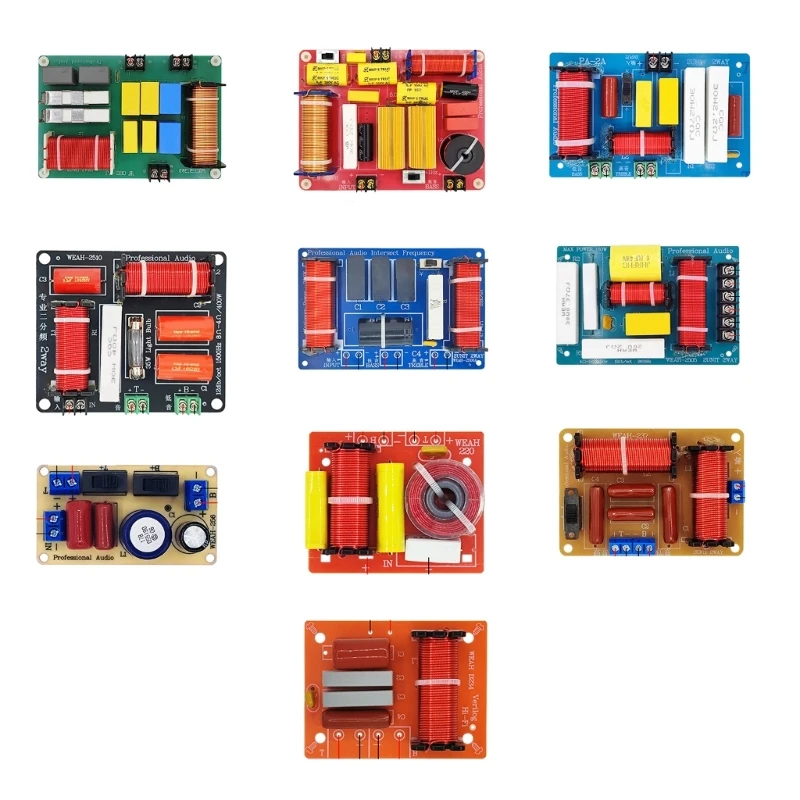 Speaker Crossovers Module, 2 Way High/Low Frequency Distributors for Home Sound Systems Upgrades Dropship
Speaker Crossovers Module, 2 Way High/Low Frequency Distributors for Home Sound Systems Upgrades Dropship