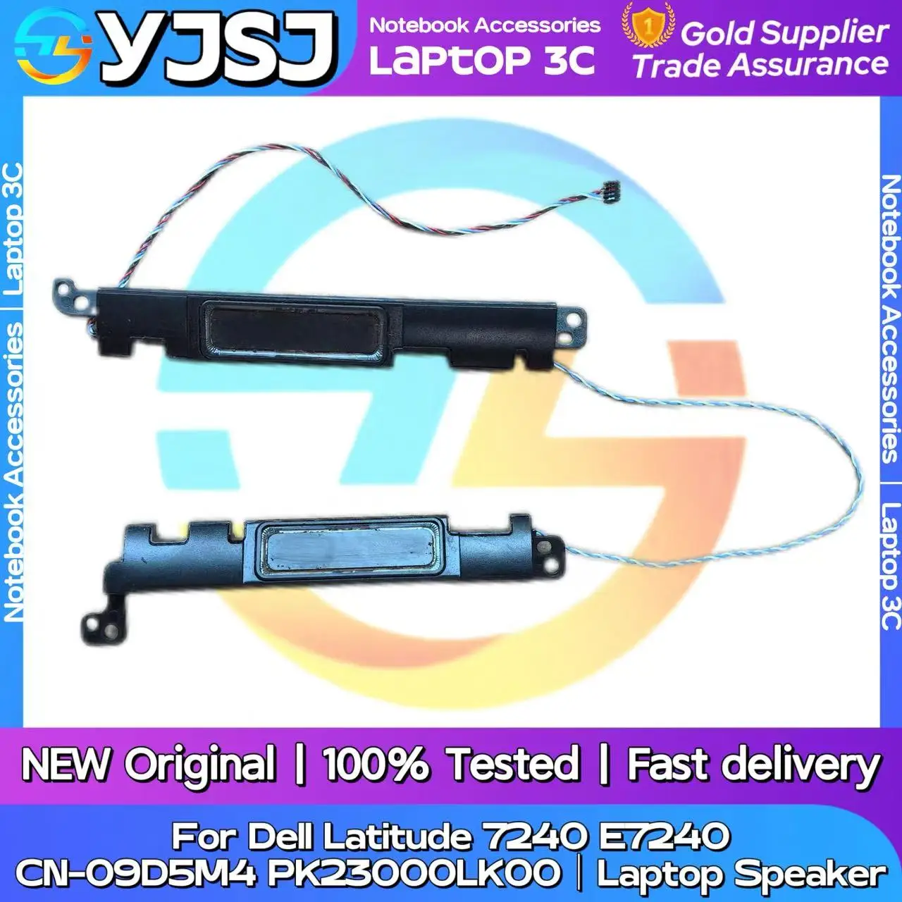 New Original Laptop Notebook Audio Speaker For Dell Latitude 7240 E7240 built-in speaker horn audio CN-09D5M4 PK23000LK00
New Original Laptop Notebook Audio Speaker For Dell Latitude 7240 E7240 built-in speaker horn audio CN-09D5M4 PK23000LK00