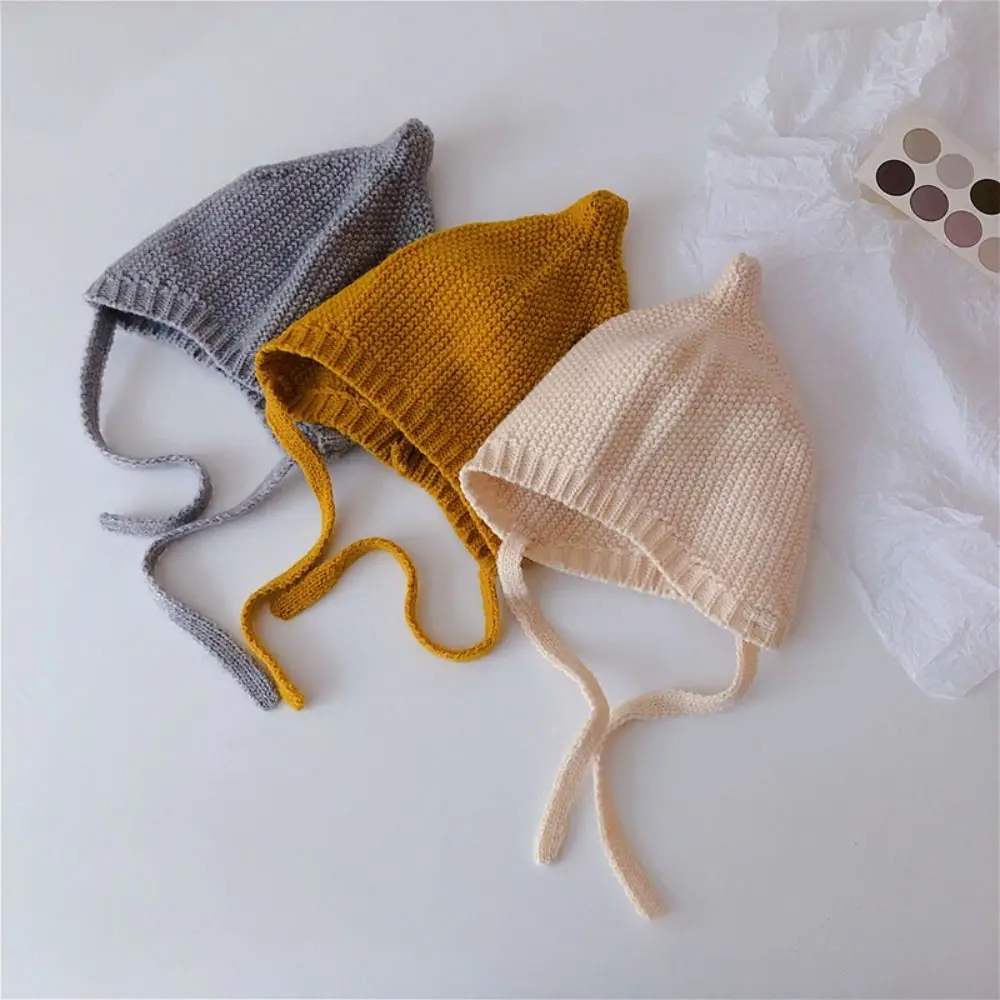 Soft Solid Color Baby Knitted Hat Headgear Windproof Baby Woolen Cap Keep Warm Korean Style Infant Beanie Cap Outdoor
Soft Solid Color Baby Knitted Hat Headgear Windproof Baby Woolen Cap Keep Warm Korean Style Infant Beanie Cap Outdoor