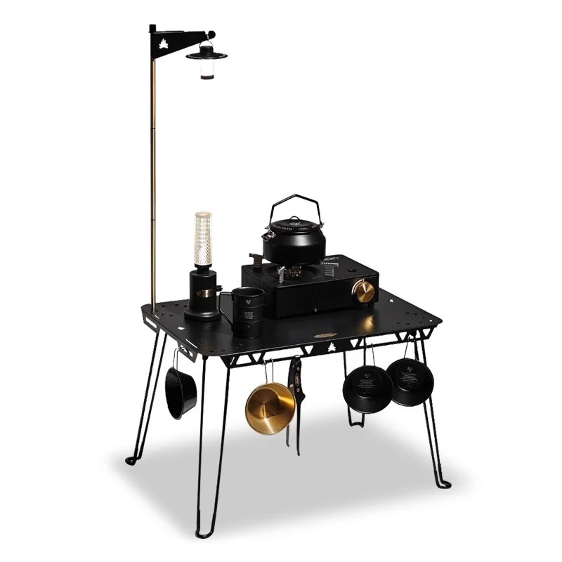 Z6 Black Gold Table and Chair Set Balcony Camping Outdoor Living Room Tea Table Folding Storage Car Tea Table
Z6 Black Gold Table and Chair Set Balcony Camping Outdoor Living Room Tea Table Folding Storage Car Tea Table