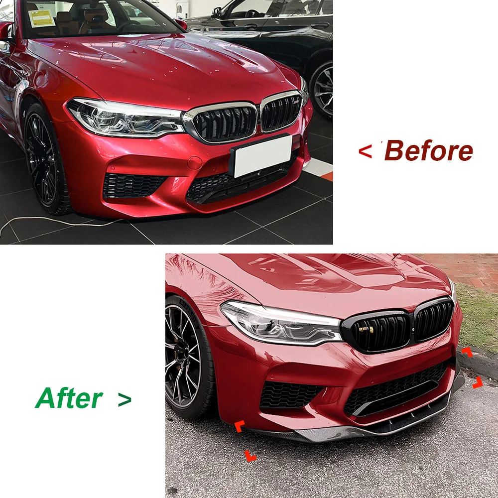 ABS Front Bumper Splitter Lip Canard Diffuser Spoiler Guard For BMW 5 Series M5 F90 2018-2020 Pre-Facelift Body Kit
ABS Front Bumper Splitter Lip Canard Diffuser Spoiler Guard For BMW 5 Series M5 F90 2018-2020 Pre-Facelift Body Kit