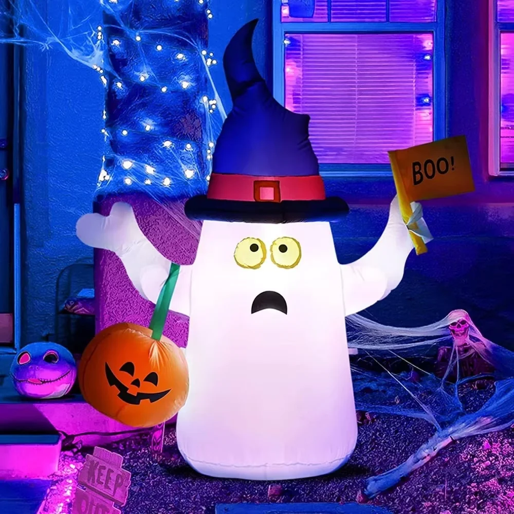 1.5M Halloween Inflatable Toys Luminous Ghost Handheld Pumpkin Ornaments for Home Courtyard Outdoor Halloween Decoration Props
1.5M Halloween Inflatable Toys Luminous Ghost Handheld Pumpkin Ornaments for Home Courtyard Outdoor Halloween Decoration Props