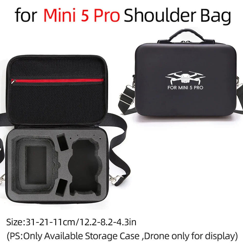Hard Carrying Case for DJI Mini 5 Pro Drone,Travel Case Portable Storage Shoulder Bag RC2 RC N3 Remote Controller and Accessory
Hard Carrying Case for DJI Mini 5 Pro Drone,Travel Case Portable Storage Shoulder Bag RC2 RC N3 Remote Controller and Accessory