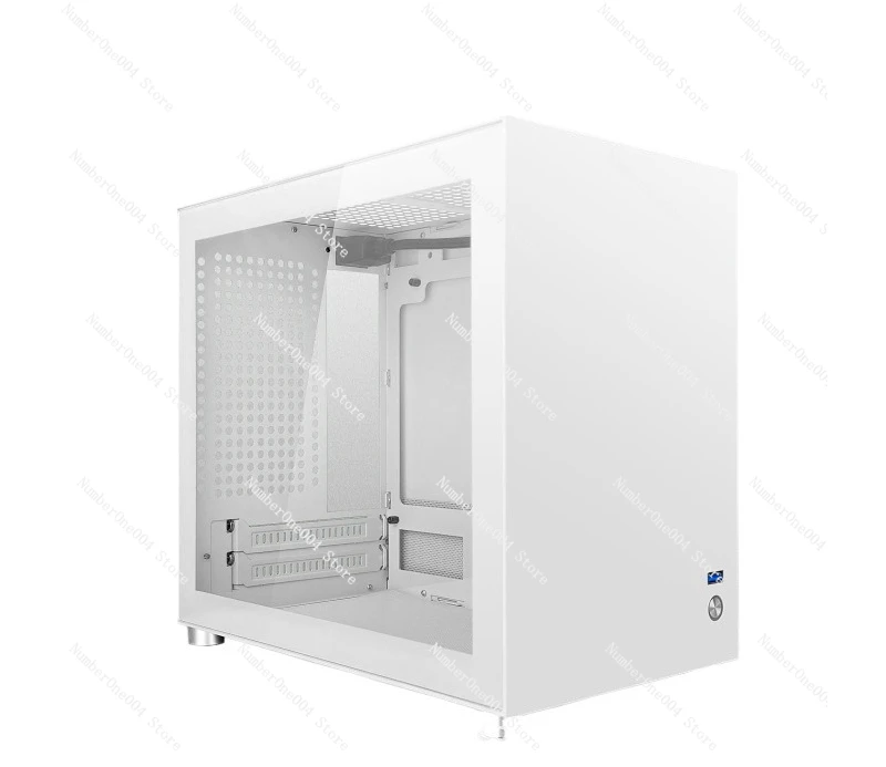 M02 White ITX Case Tempered Glass Dual Panel Supports ATX PSU Steel Compact PC Case
M02 White ITX Case Tempered Glass Dual Panel Supports ATX PSU Steel Compact PC Case