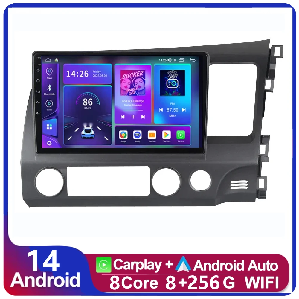 10-дюймовый автомобильный радиоприемник для Honda Civic RHD 2005-2011 2Din Android 14.0 Автомобильная стерео DVD GPS-навигационный плеер Экран Беспроводной Carplay
10-дюймовый автомобильный радиоприемник для Honda Civic RHD 2005-2011 2Din Android 14.0 Автомобильная стерео DVD GPS-навигационный плеер Экран Беспроводной Carplay