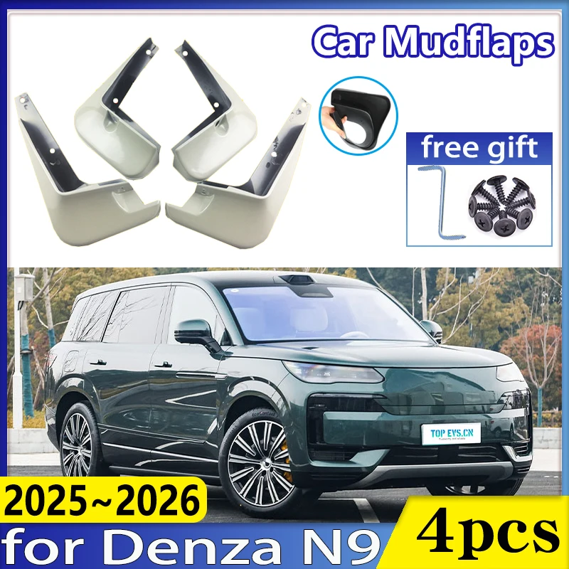 4pcs Mudguards for BYD Denza N9 2025 2026 Front Wheel Fender Baking Paint Mud Flaps Guards Splash Car Mudflaps Auto Accessories
4pcs Mudguards for BYD Denza N9 2025 2026 Front Wheel Fender Baking Paint Mud Flaps Guards Splash Car Mudflaps Auto Accessories