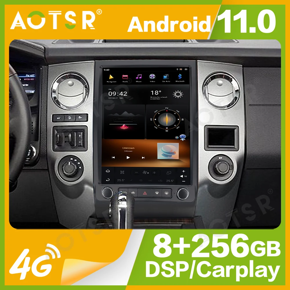 12'' Qualcomm 8 core For Ford Expedition 2015 Car Radio Multimedia Player Android 11 Auto GPS Navigation Wireless Carplay Head
12'' Qualcomm 8 core For Ford Expedition 2015 Car Radio Multimedia Player Android 11 Auto GPS Navigation Wireless Carplay Head