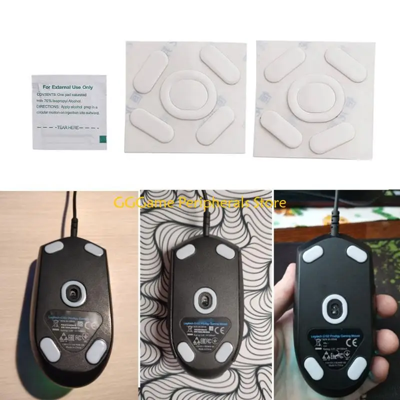 U55B Mouse Skates Pads 2Pack White Rounded Curved Edges Mouse Feet Stickers Replacement for G102 Mouse
U55B Mouse Skates Pads 2Pack White Rounded Curved Edges Mouse Feet Stickers Replacement for G102 Mouse