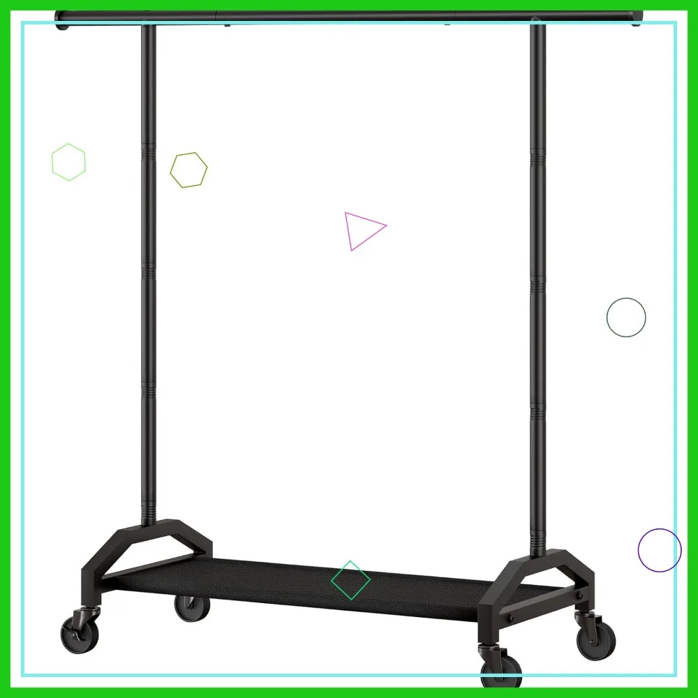 Сверхмощная вешалка для одежды на колесиках, вместимость 200 фунтов, сушка и хранение для домашнего использования
Сверхмощная вешалка для одежды на колесиках, вместимость 200 фунтов, сушка и хранение для домашнего использования