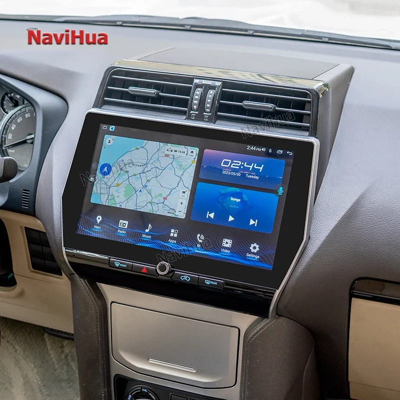 Автомобильная мультимедийная система Android для Toyota Prado 2010-2013, автомобильный DVD-плеер, Android сенсорный экран, GPS-навигация, мультимедийный плеер
Автомобильная мультимедийная система Android для Toyota Prado 2010-2013, автомобильный DVD-плеер, Android сенсорный экран, GPS-навигация, мультимедийный плеер