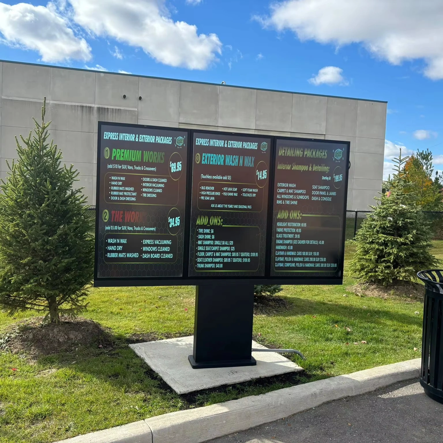 Outdoor Screen Waterproof Digital Signage High Brightness Kiosk Digital Menu
Outdoor Screen Waterproof Digital Signage High Brightness Kiosk Digital Menu