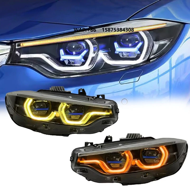 SJC Ikon V3 Three-color DRL Headlights for 4 Series F32 F36 F80 F82 Headlight Assembly Upgrade Lens Headlamp LED Front Light
SJC Ikon V3 Three-color DRL Headlights for 4 Series F32 F36 F80 F82 Headlight Assembly Upgrade Lens Headlamp LED Front Light