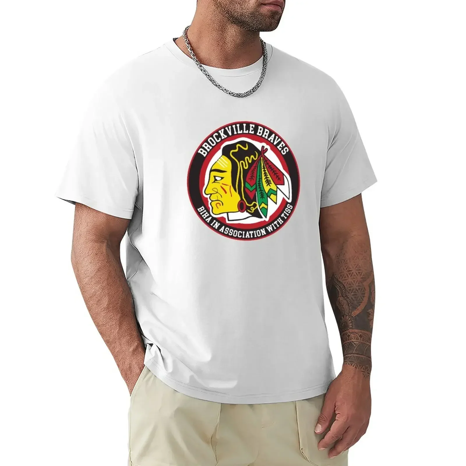 Brockville Braves T-Shirt tops rapper graphic tees anime stuff plus size clothes funny t shirts men
Brockville Braves T-Shirt tops rapper graphic tees anime stuff plus size clothes funny t shirts men