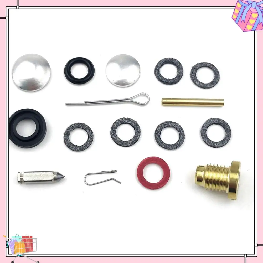 A77T-Carb Rebuild Kit 439071 With Float Replaces Johnson Evinrude OMC/BRP Outboard 3 4 5 5.5 6 7.5 10 15 18 HP Carburetor
A77T-Carb Rebuild Kit 439071 With Float Replaces Johnson Evinrude OMC/BRP Outboard 3 4 5 5.5 6 7.5 10 15 18 HP Carburetor