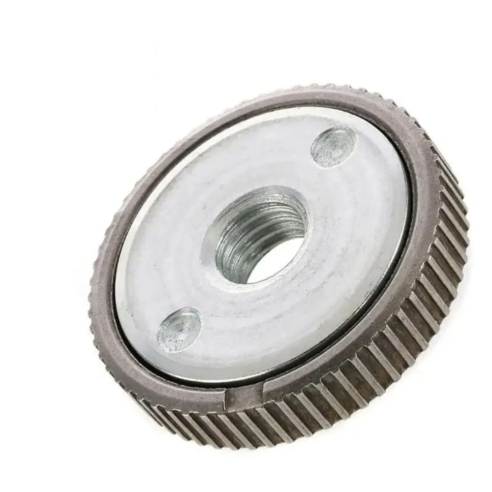 Replacement M14 Thread Self-locking Pressing Plate Flange Nut Clamping Quick Release Nut Chuck Silver Locking Plate Chuck Parts
Replacement M14 Thread Self-locking Pressing Plate Flange Nut Clamping Quick Release Nut Chuck Silver Locking Plate Chuck Parts