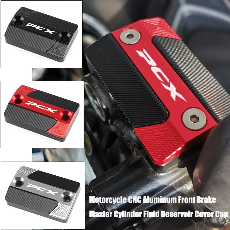 Fot HONDA PCX 125 PCX 150 PCX125 PCX150 Motorcycle Accessories Front Brake Master Cylinder Fluid Reservoir Cover Cap
Fot HONDA PCX 125 PCX 150 PCX125 PCX150 Motorcycle Accessories Front Brake Master Cylinder Fluid Reservoir Cover Cap