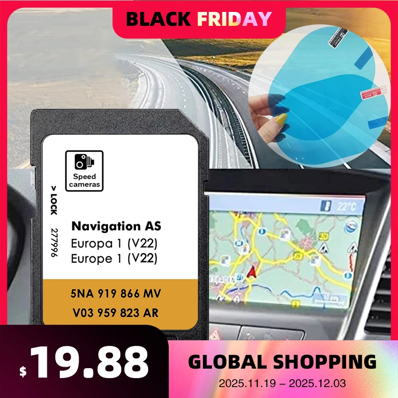Карта навигации SD 32 ГБ для VW AS V19 2024 Discover Media MIB2 Golf 7 Europe Sat Nav Card
Карта навигации SD 32 ГБ для VW AS V19 2024 Discover Media MIB2 Golf 7 Europe Sat Nav Card
