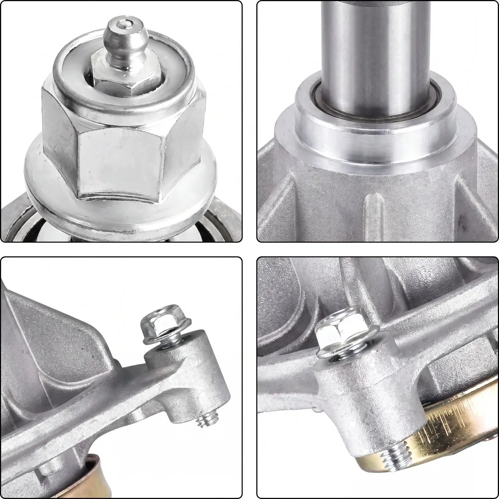 Spindle Assembly Replacement for Equipment Maintaining Compatibility with 532187281 532187292 567253301 587819701
Spindle Assembly Replacement for Equipment Maintaining Compatibility with 532187281 532187292 567253301 587819701