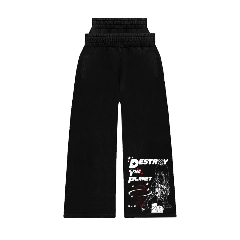 2025 new European and American style printed cartoon casual pants wide leg pants straight leg hip-hop punk creative printing
2025 new European and American style printed cartoon casual pants wide leg pants straight leg hip-hop punk creative printing